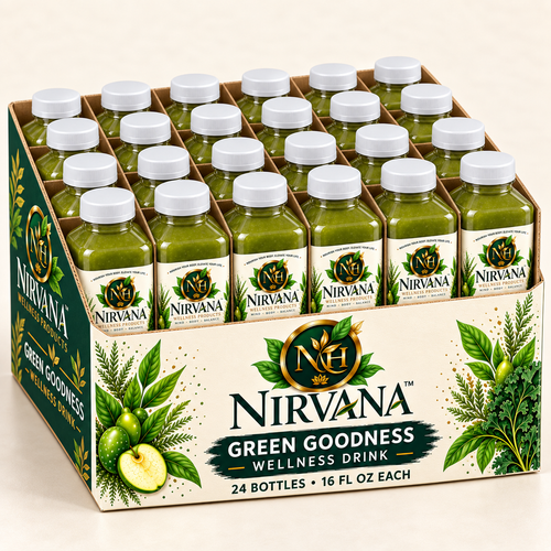 Nirvana Green Goodness Wellness Drink