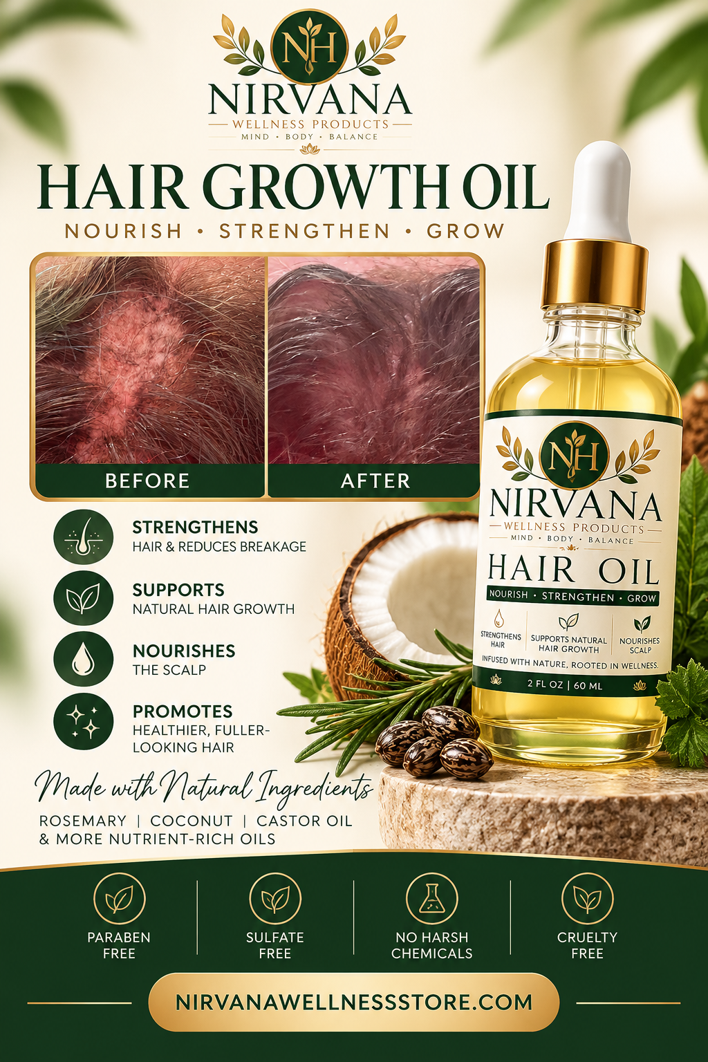 Nirvana Hair Oil