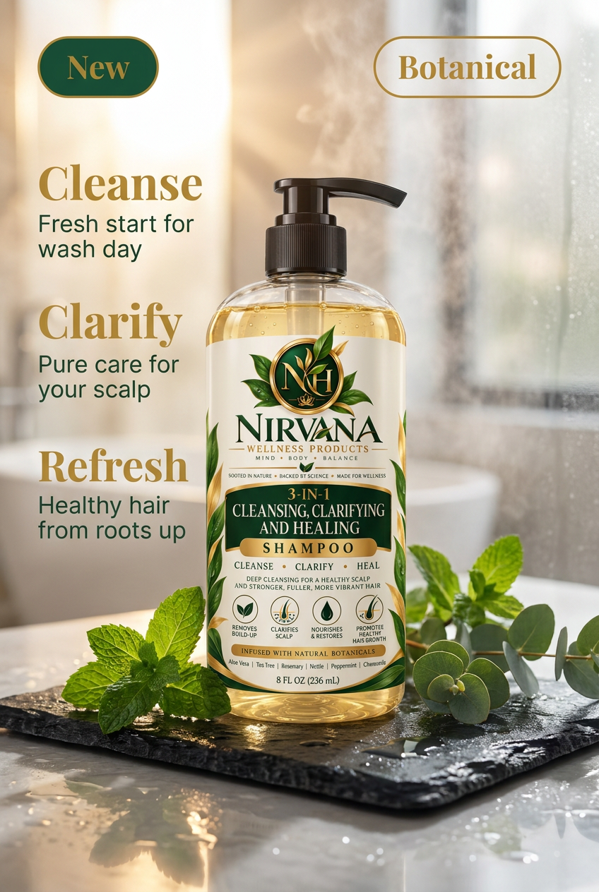 Nirvana 3-In-1 Shampoo
