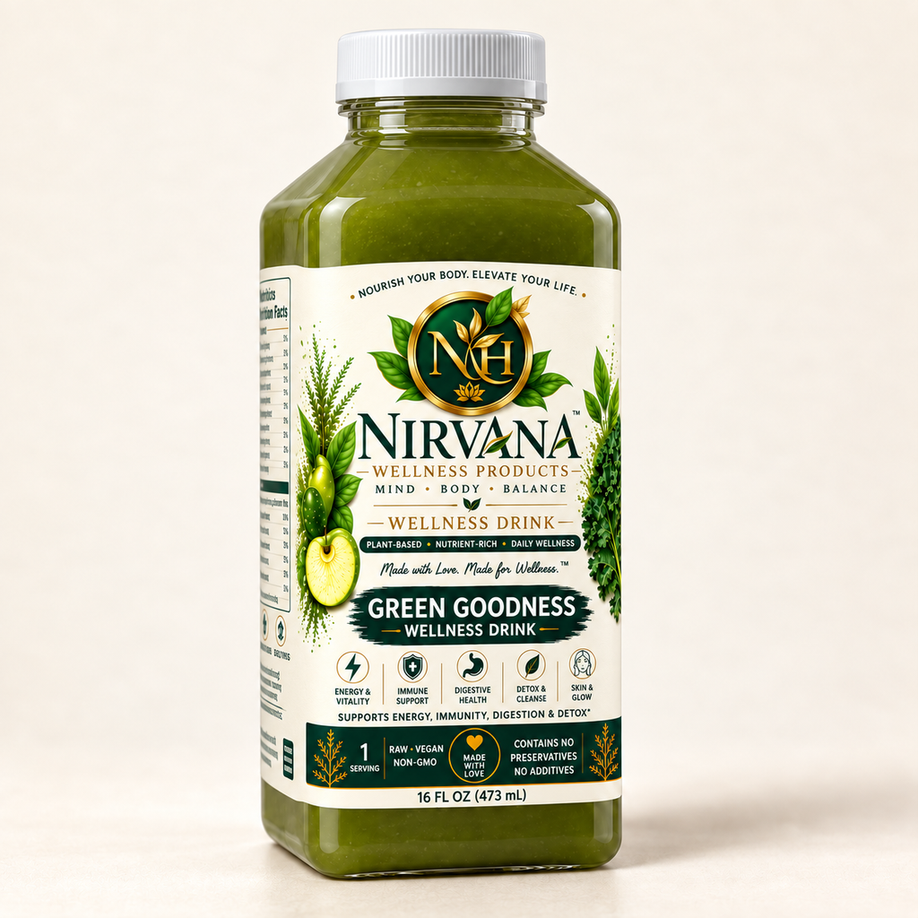 Nirvana Green Goodness Wellness Drink