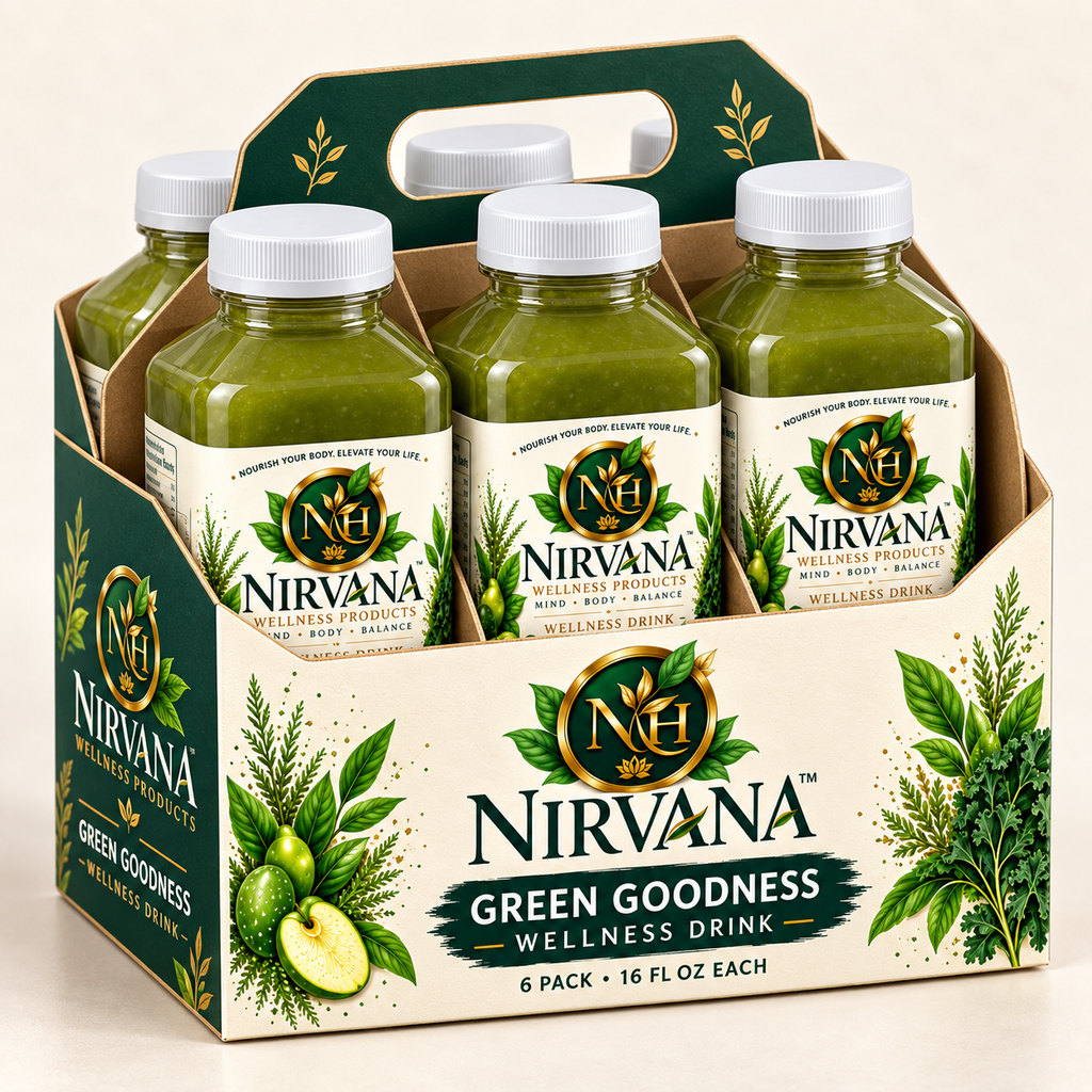 Nirvana Green Goodness Wellness Drink