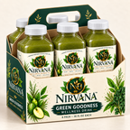 Nirvana Green Goodness Wellness Drink